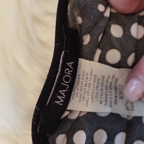 Majora summer polka dot sleeveless dress. - Picture 8 of 9